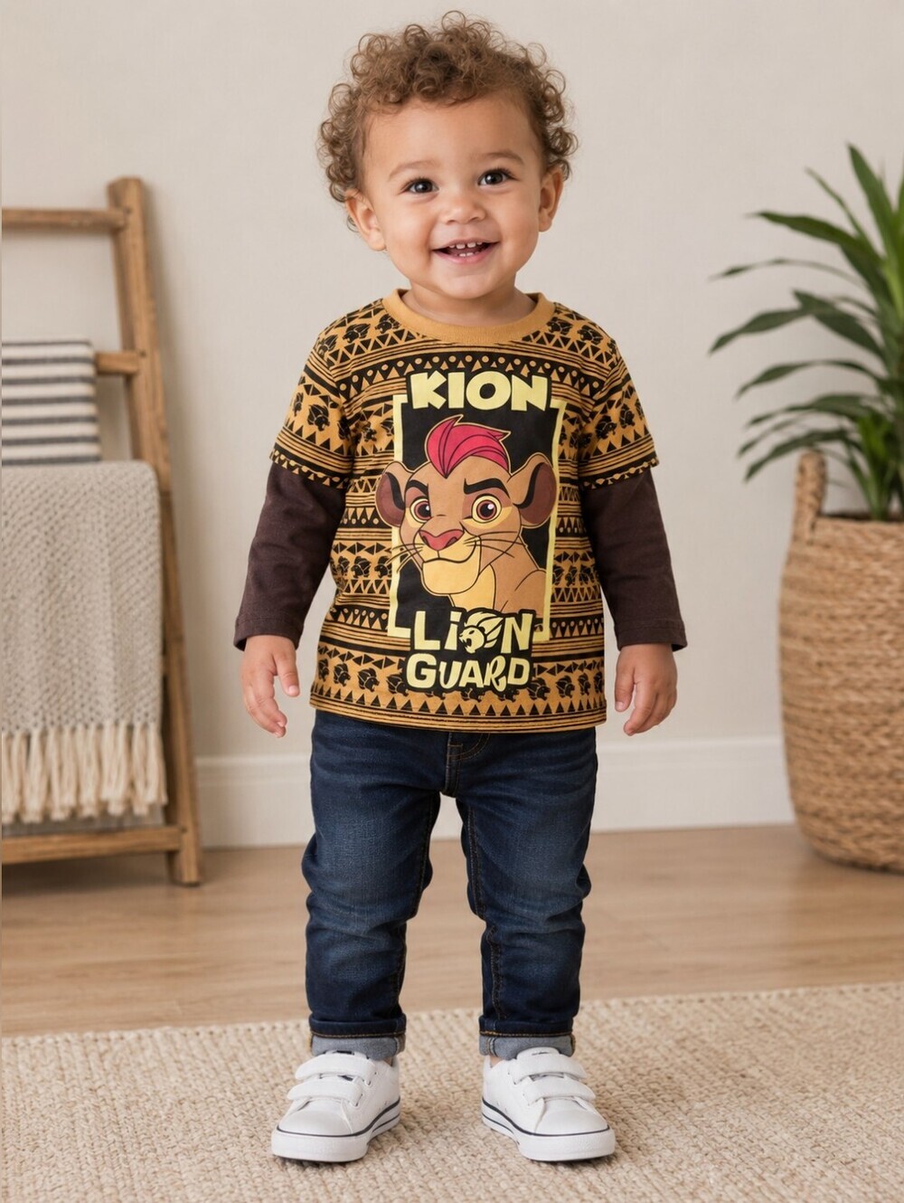 Disney The Lion Guard Kion Toddler 2T Layered Look Long Sleeve NWT Toys "R" Us